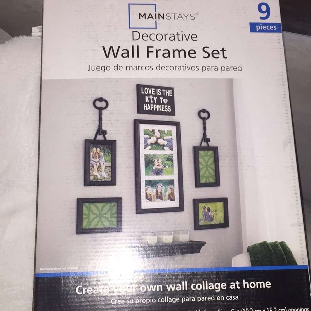 Wall frame set